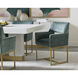 Greco Aura Teal Dining Armchair
